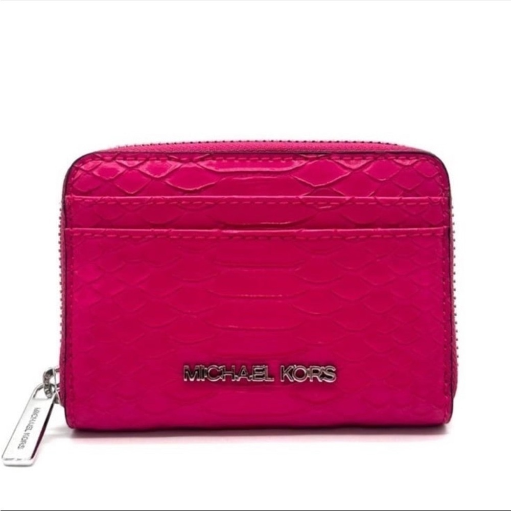 Michael Kors Medium ZA Card Case Wallet
Electric Pink Multi - Picture 5 of 9